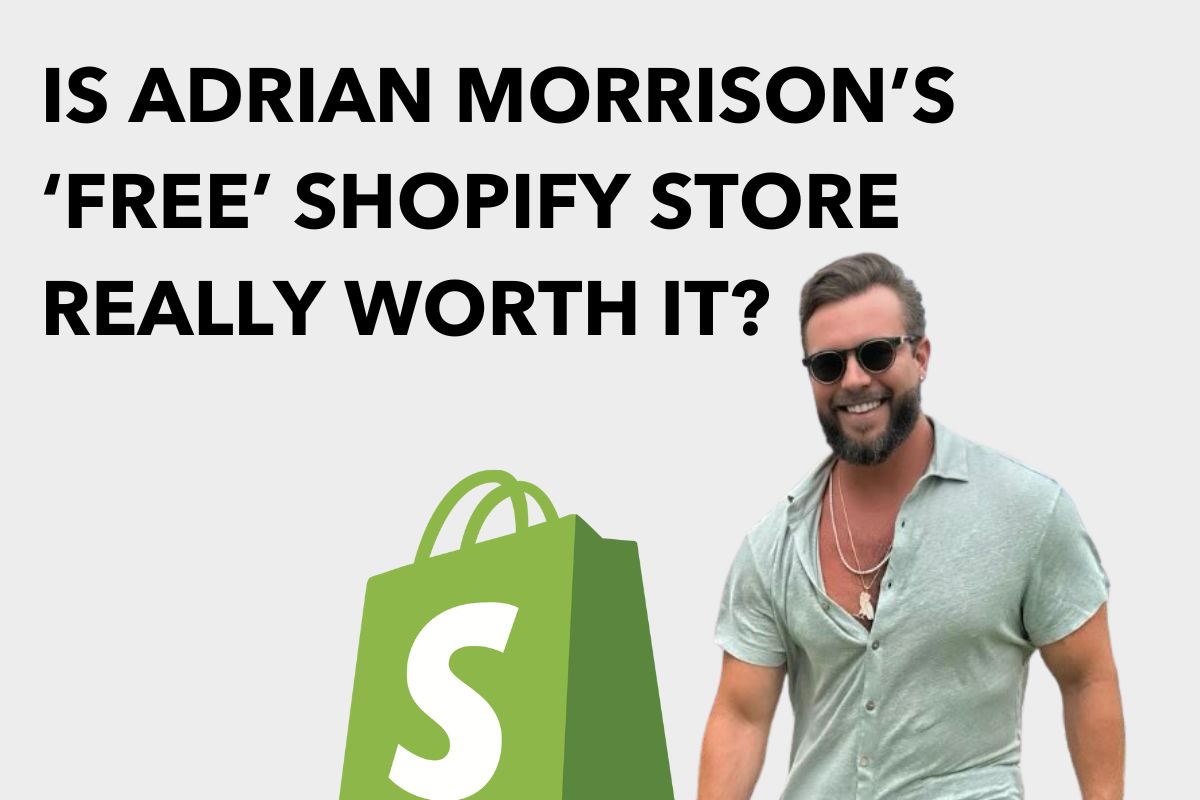 Adrian Morrison: Dropshipping Guru Revealed | Exclusive Review