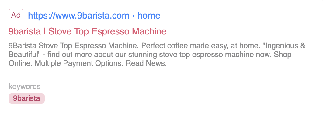 9barista google ads