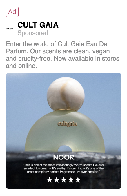 cult gaia instagram ad