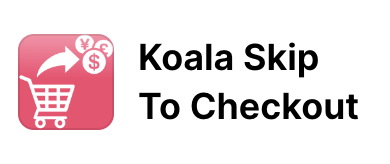 koala skip to checkout shopify app