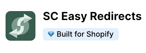 sc easy redirects shopify