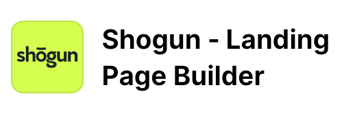 shogun shopify app